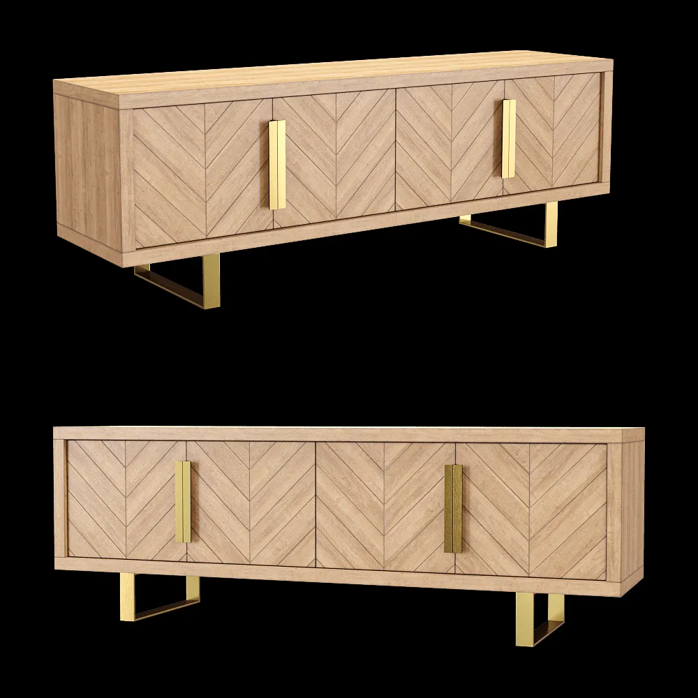 Full House – TV stand 1DRVL090 3ds Max