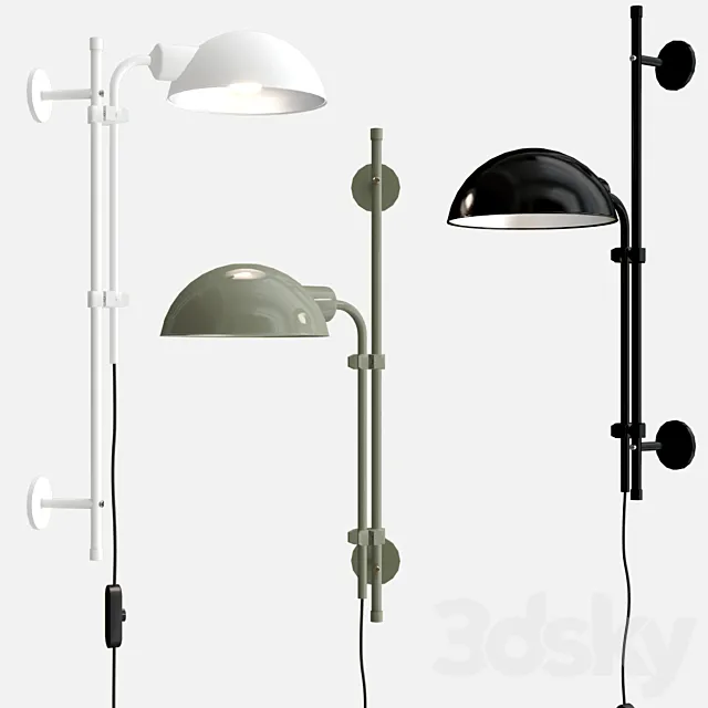 FUNICULI PLUG-IN WALL LIGHT 3ds Max
