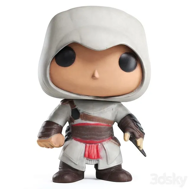 Funko POP Altair 3dsMax Model