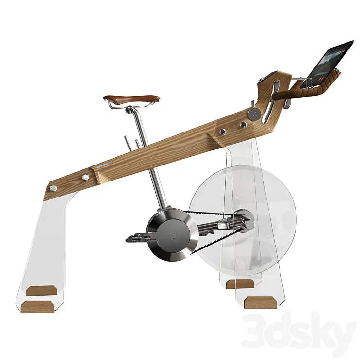 Fuoripista Stationary Bike 3DS Max Model