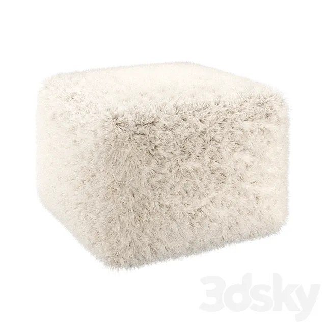 Fur pouf 3DSMax File