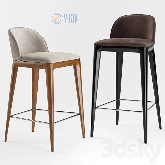 Furman. Bar stool Play. 3DSMax File