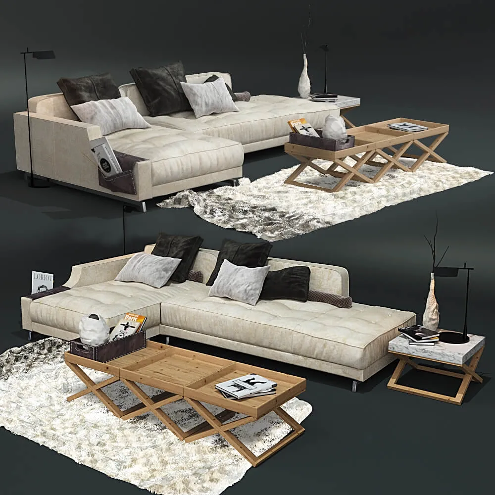 furniture – 310 Sofa Vibieffe Identify 3ds Max