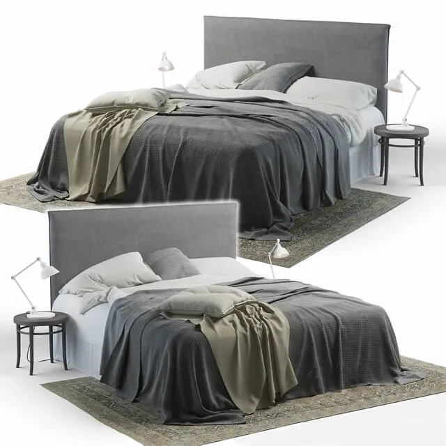 furniture – 95 Jahre Schramm bed 3ds Max