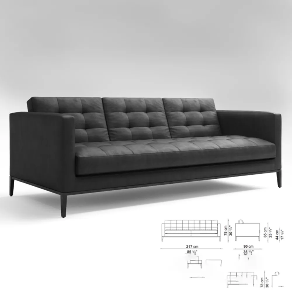 furniture – Ac Lounge sofa – B&B Italia 3ds Max