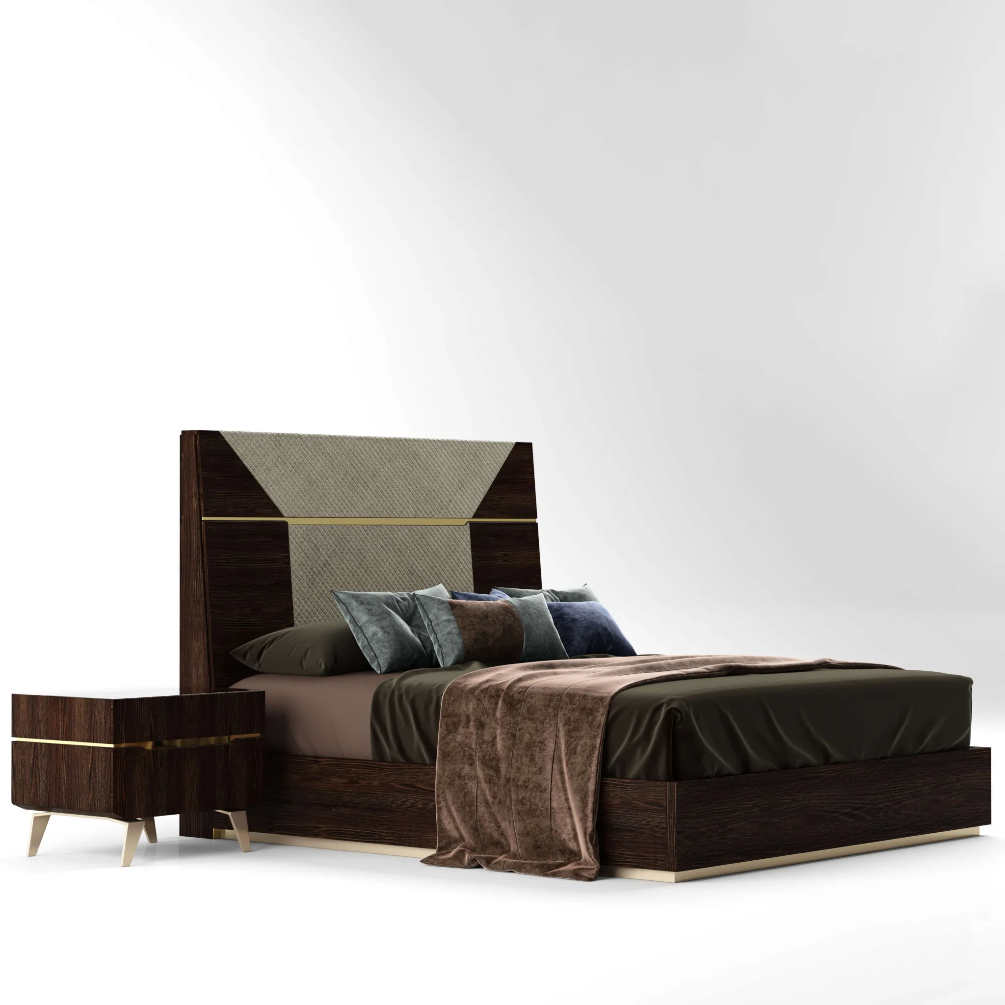 furniture – Accadermia bed 3ds Max