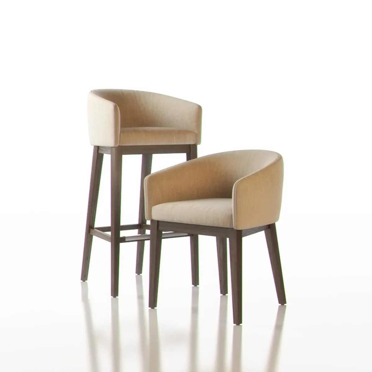 furniture – Accento Albert Chairs 3ds Max