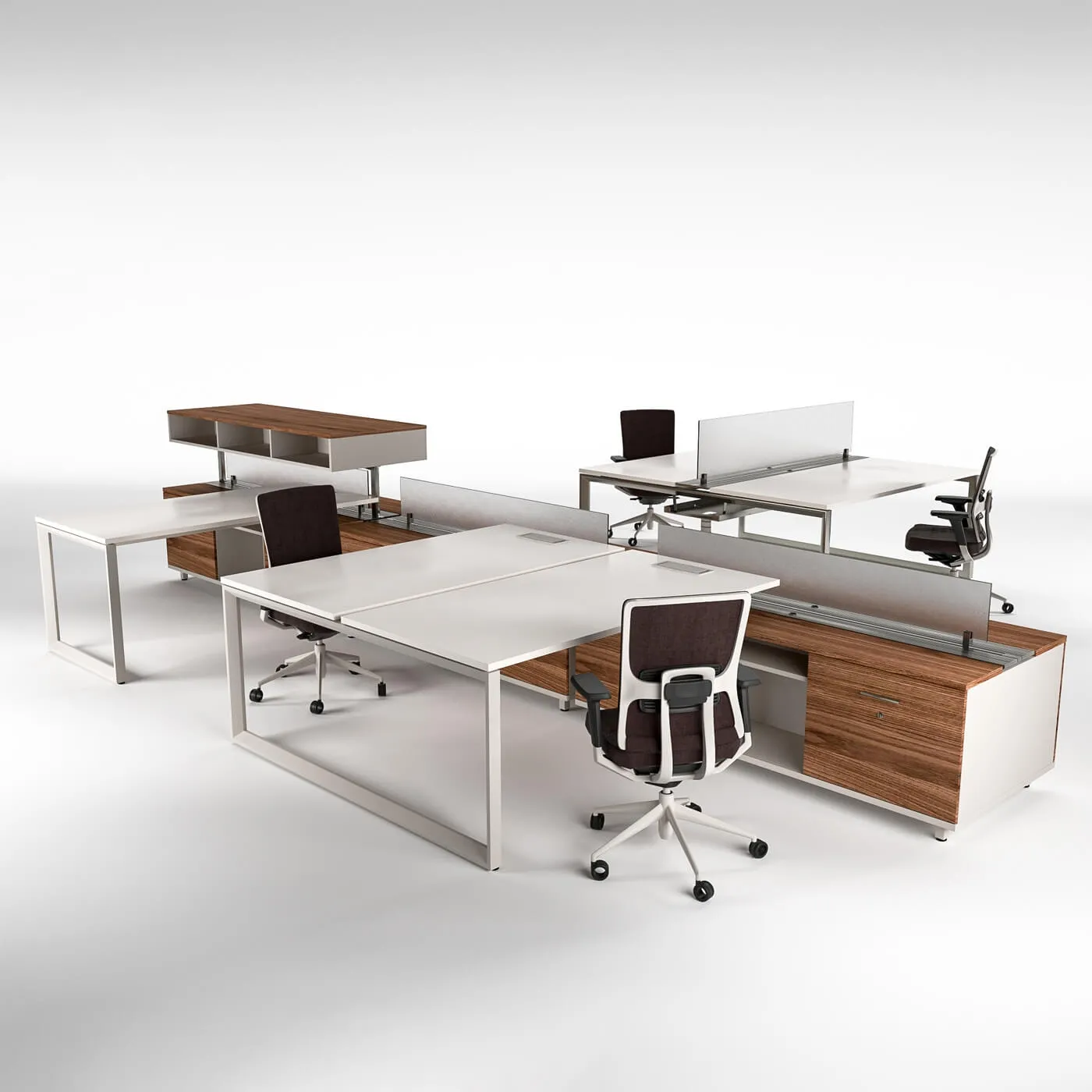 furniture – Actiu Vital plus Spine office furniture 3ds Max