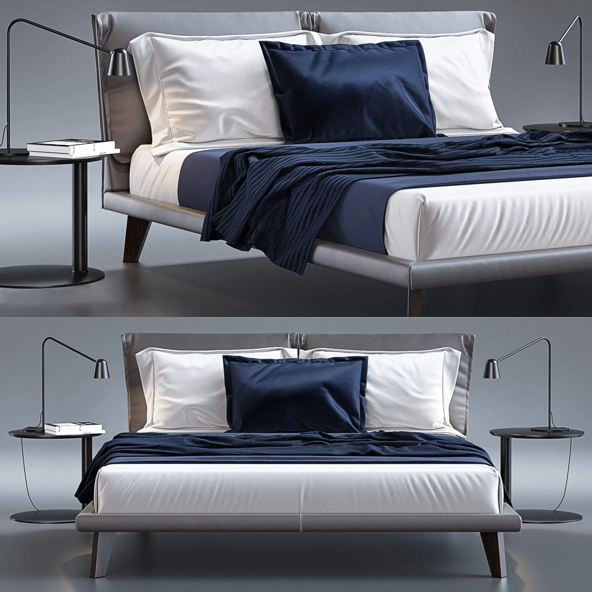 furniture – Adam by Cattelan Italia bed 3ds Max