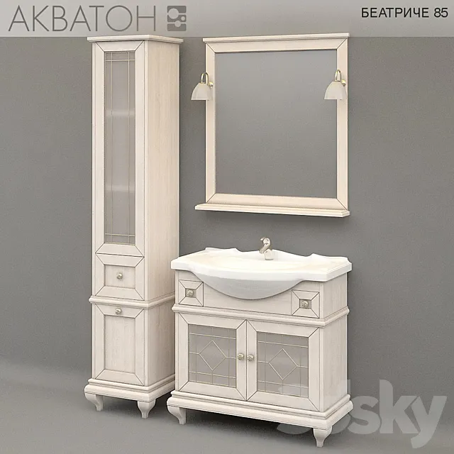 Furniture Akvaton Beatrice 85 3DSMax File