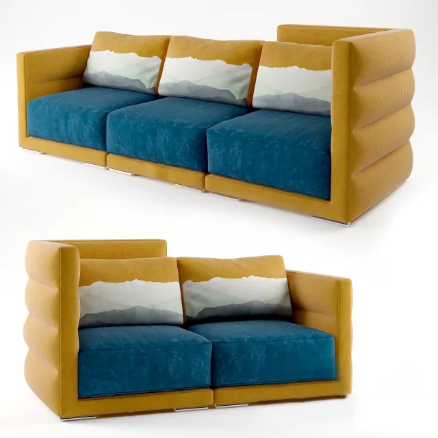 furniture – Albert  and Shtein Fredo sofa 3ds Max