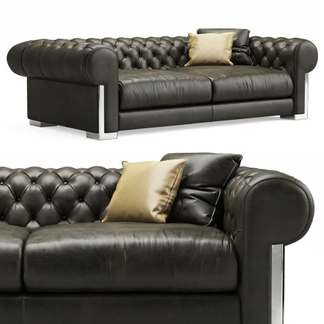 furniture – Alberta Cheope Square sofa 3ds Max