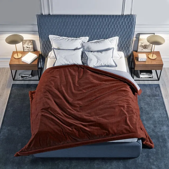 furniture – Alf Dafre Allen bed 3ds Max