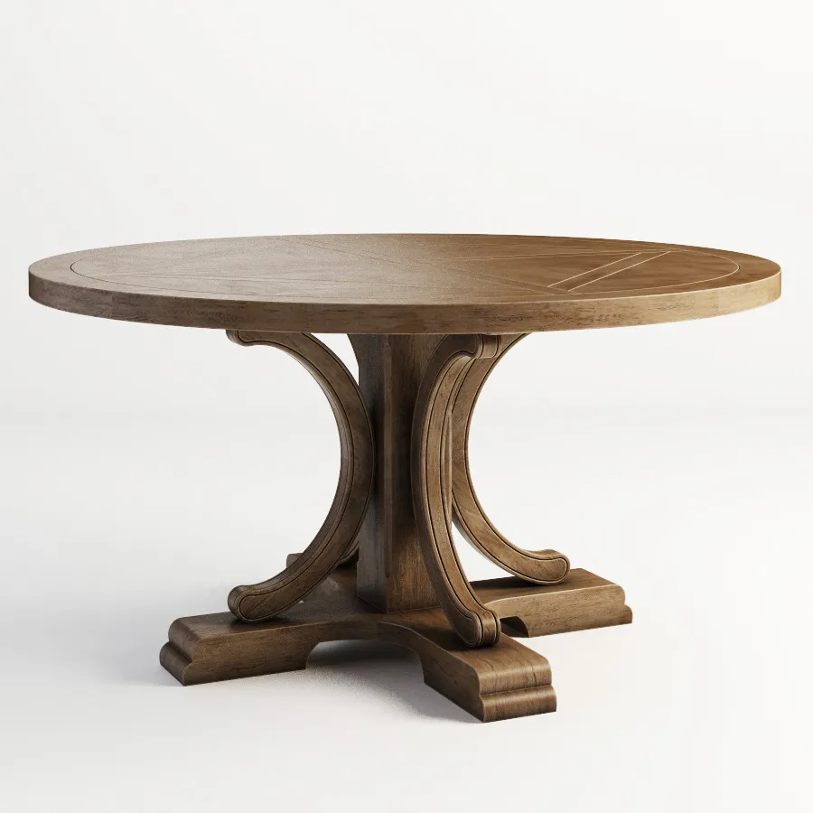 furniture – Alford round table 09 3ds Max