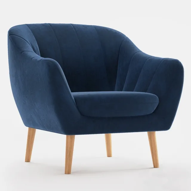 furniture – Alinea Shell Armchair 3ds Max