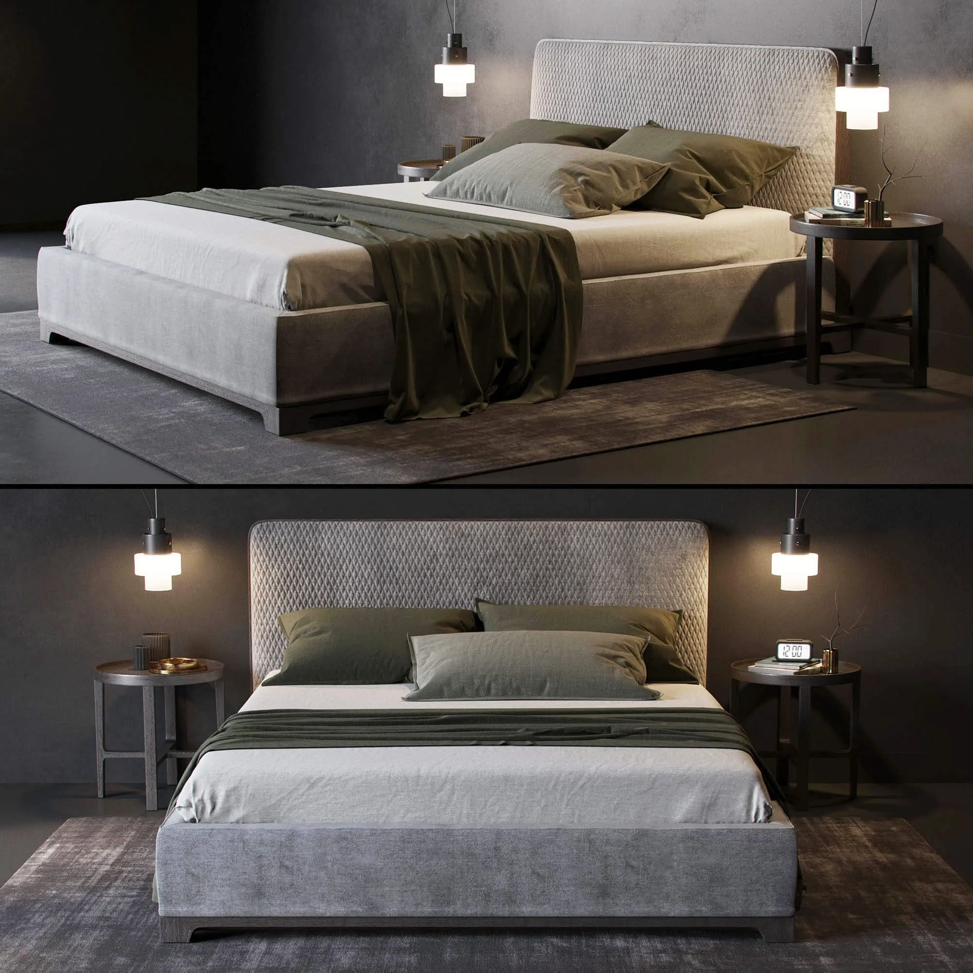 furniture – Alivar Bali bed 3ds Max