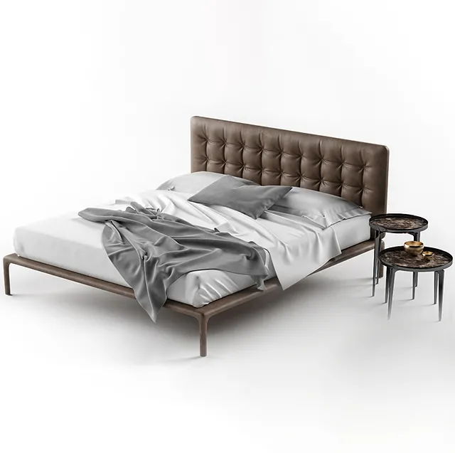 furniture – Alivar Boheme bed 2 3ds Max