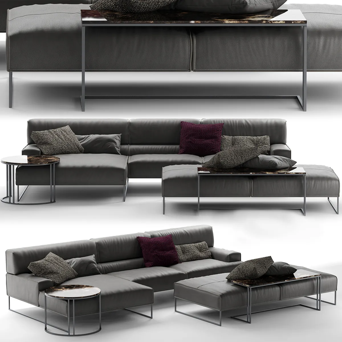 furniture – Alivar Cloud sofa 45 3ds Max