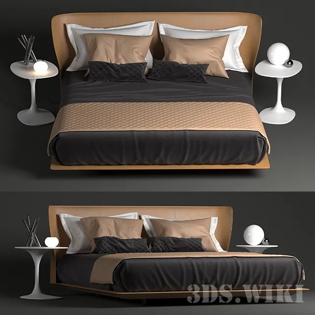 furniture – Alys bed 3ds Max