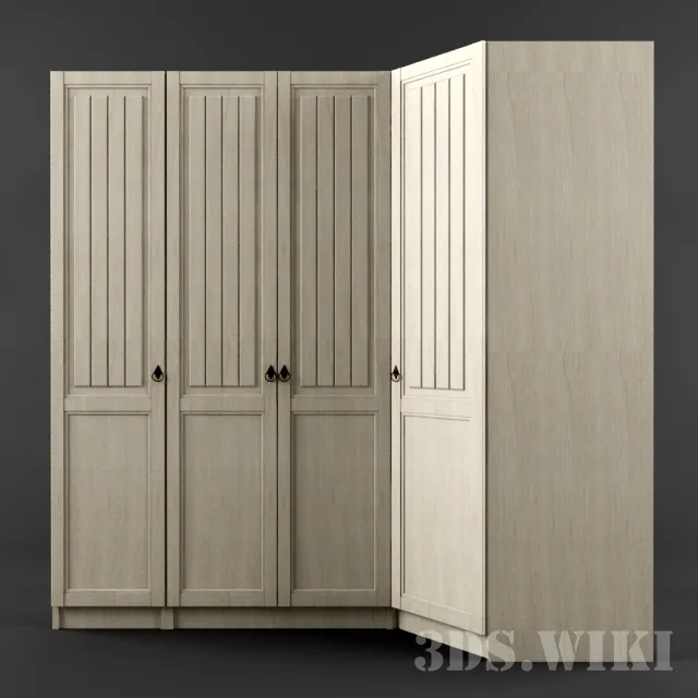 furniture – Amelie’s wardrobe 3ds Max