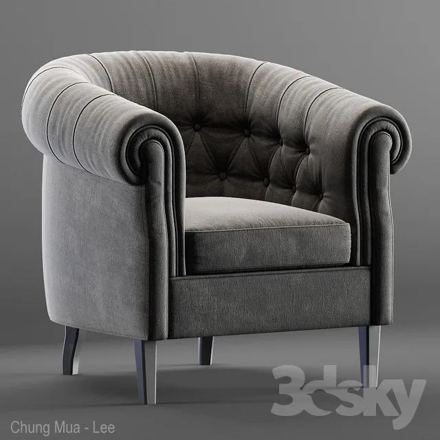FURNITURE – AMRCHAIR – 3D MODELS – 3DS MAX – FREE DOWNLOAD – 5942