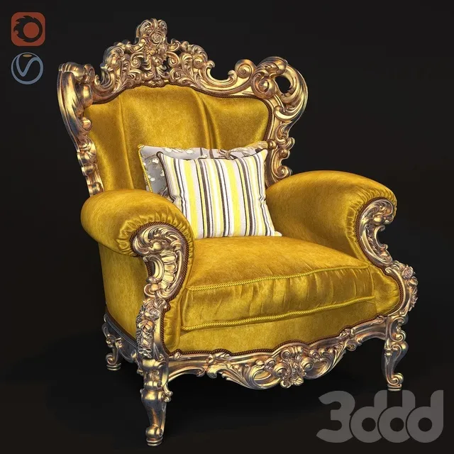 FURNITURE – AMRCHAIR – 3D MODELS – 3DS MAX – FREE DOWNLOAD – 6084