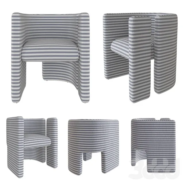 FURNITURE – AMRCHAIR – 3D MODELS – 3DS MAX – FREE DOWNLOAD – 6086