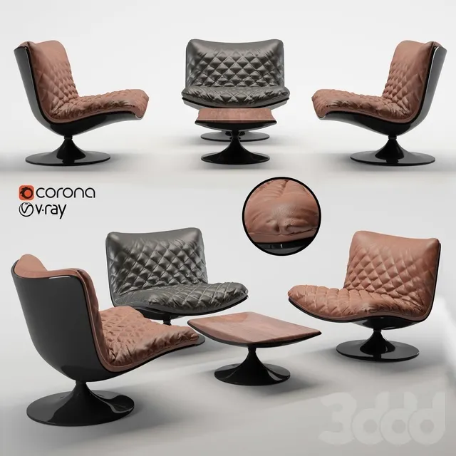 FURNITURE – AMRCHAIR – 3D MODELS – 3DS MAX – FREE DOWNLOAD – 6236