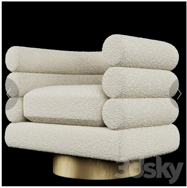 FURNITURE – AMRCHAIR – 3D MODELS – 3DS MAX – FREE DOWNLOAD – 6351