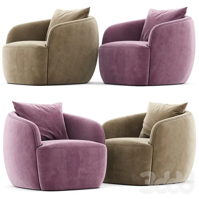 FURNITURE – AMRCHAIR – 3D MODELS – 3DS MAX – FREE DOWNLOAD – 6420