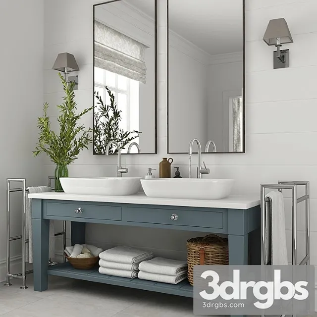 Furniture and Decor For Bathrooms 2 3dsmax Download