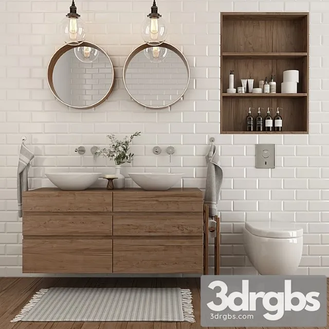 Furniture and Decor for the Bathroom 3dsmax Download