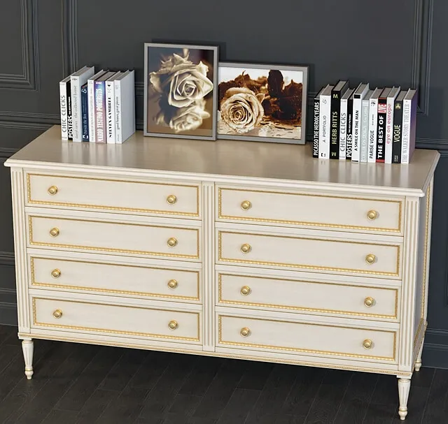 furniture – Angelo Cappelini commode art 211 3ds Max