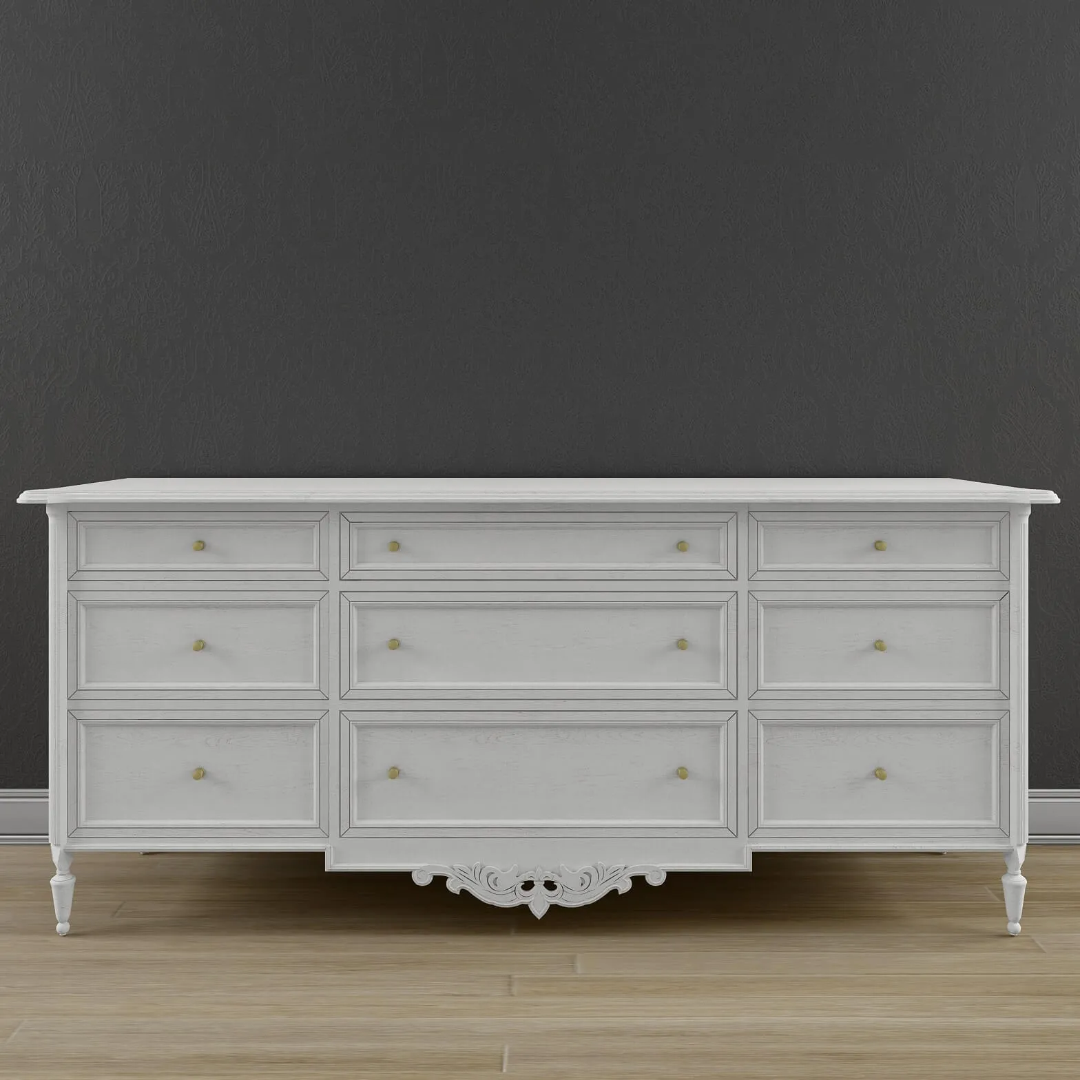 furniture – Angelo Cappellini (202х52х90) 3ds Max