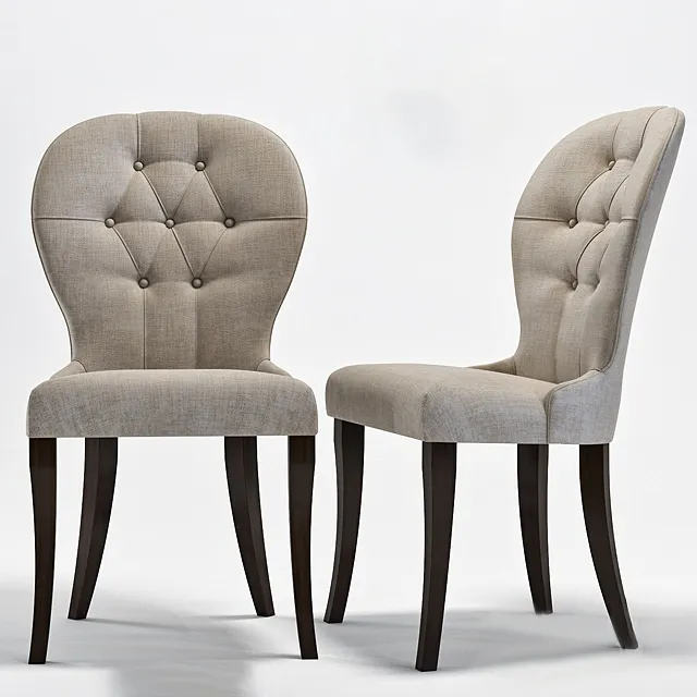 furniture – Angelo Cappellini Georges chair 3ds Max