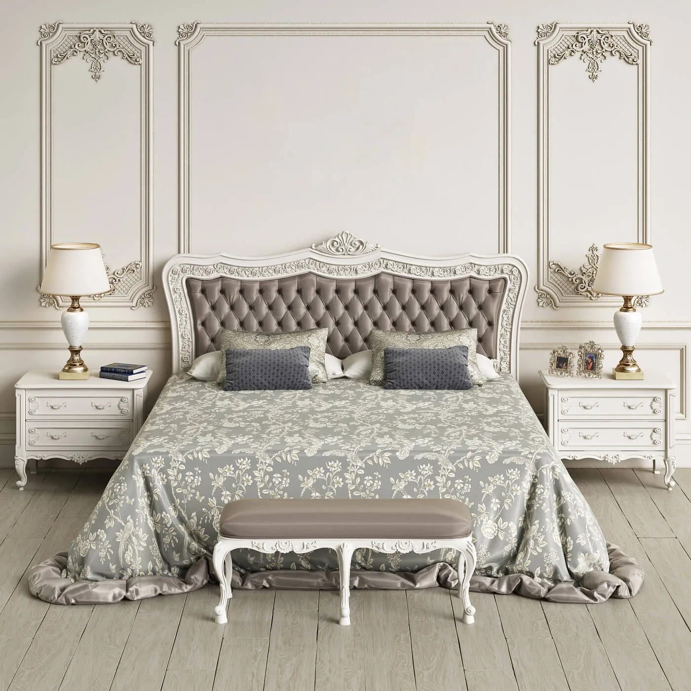 furniture – Angelo Cappellini Itaca Bedroom 3ds Max