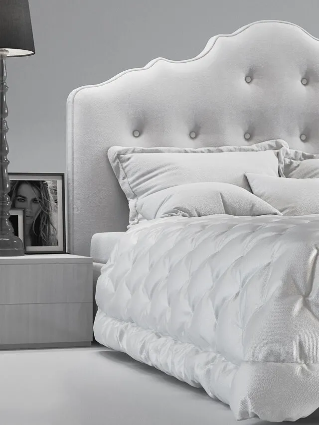 furniture – Annabelle Bed 3ds Max