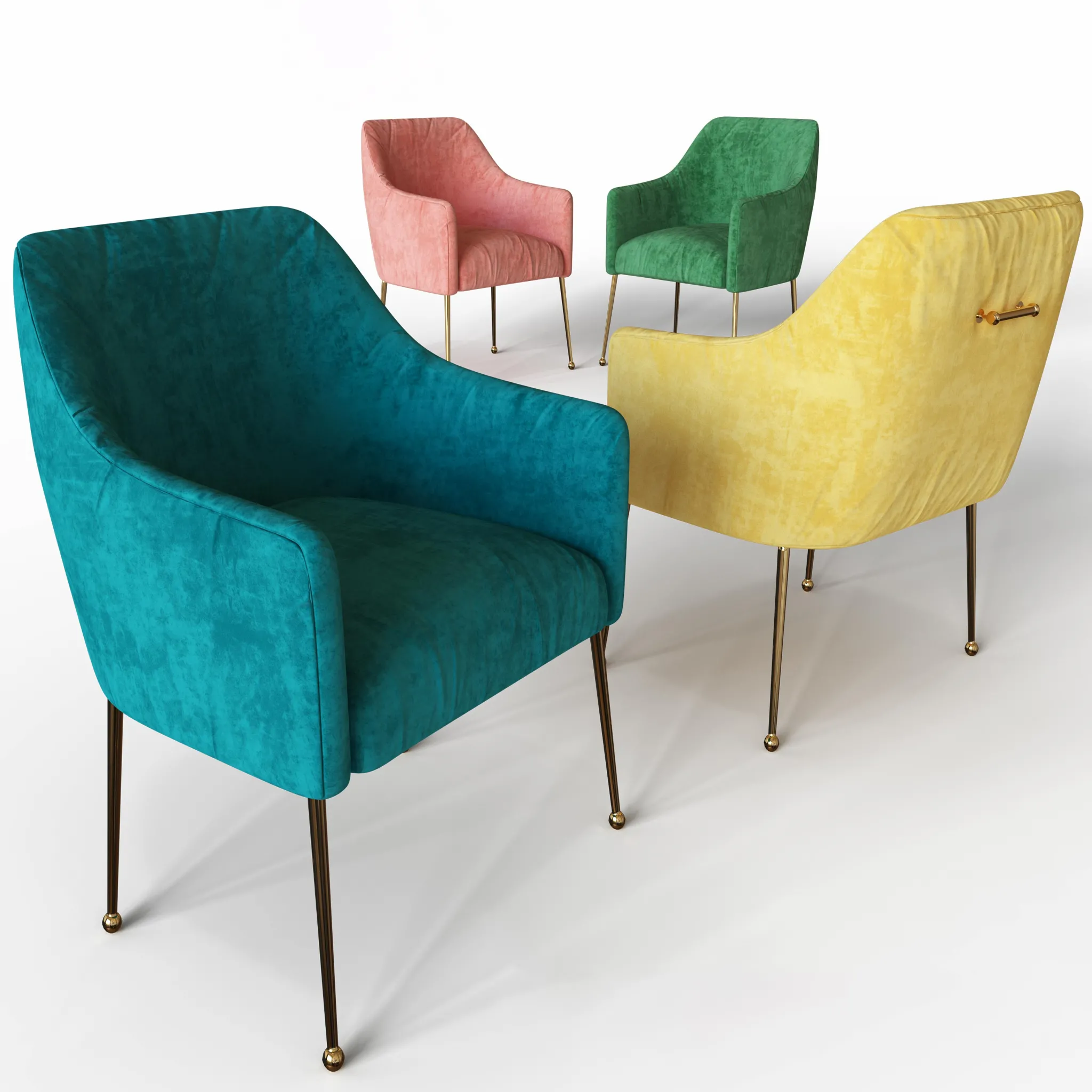 furniture – Anthropologie Elowen Armchair 3ds Max