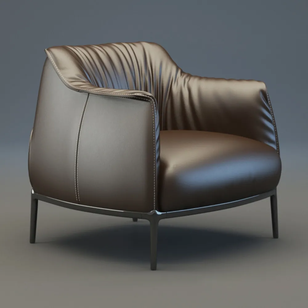 furniture – ARCHIBALD armchair by Poltrona Frau 3ds Max