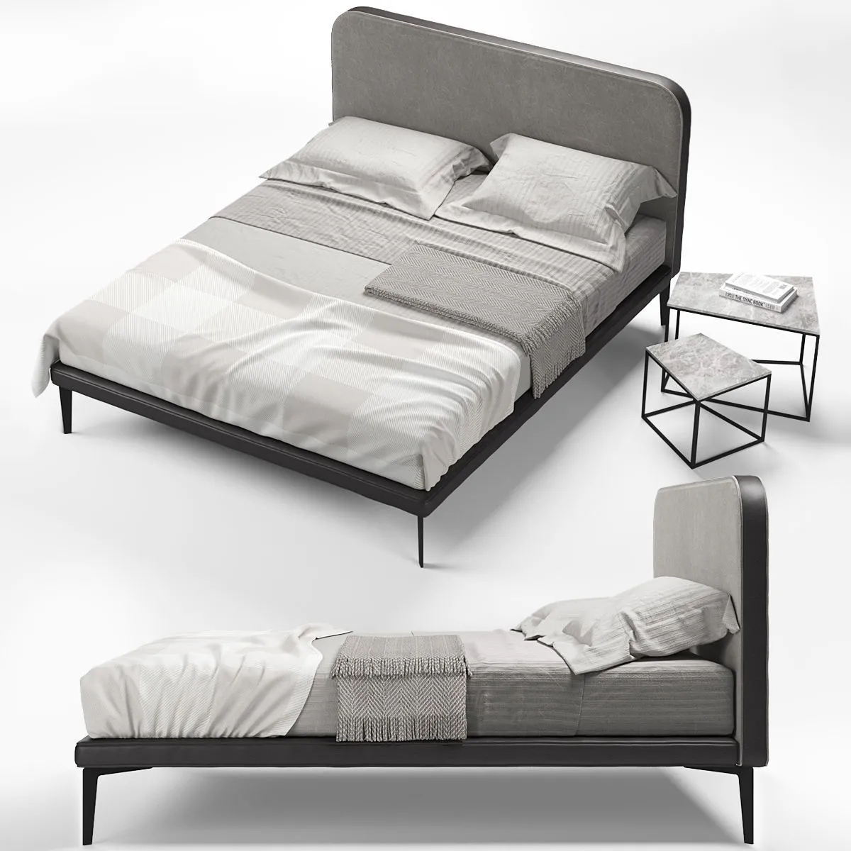 furniture – Arflex Suite Bed 3ds Max