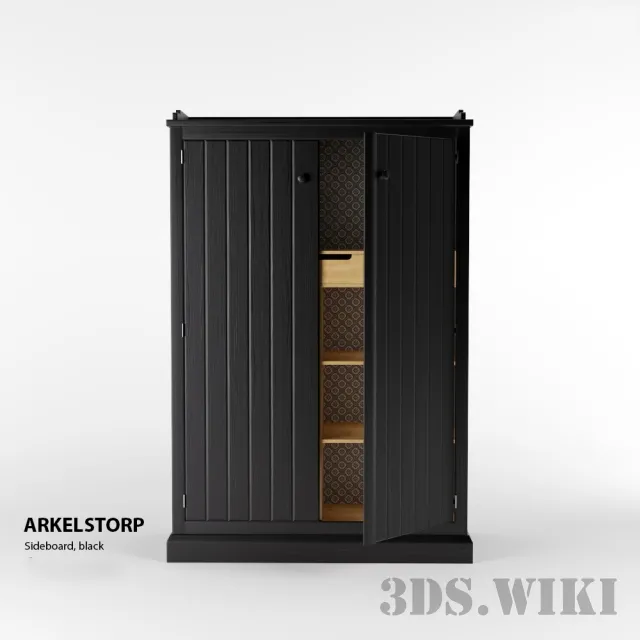 furniture – Arkelstorp Wardrobe from IKEA 3ds Max