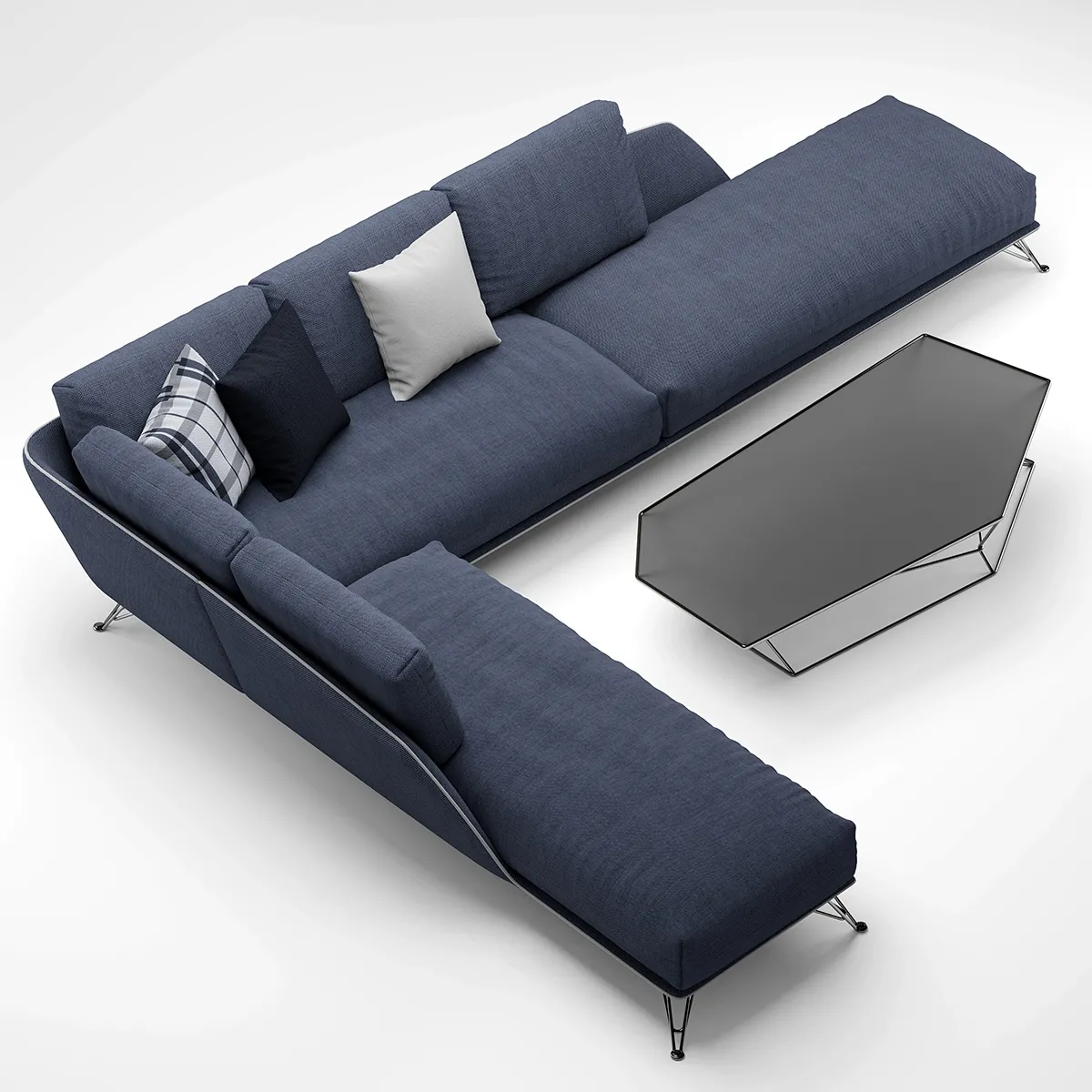 furniture – Arketipo morrison sofa 1 3ds Max
