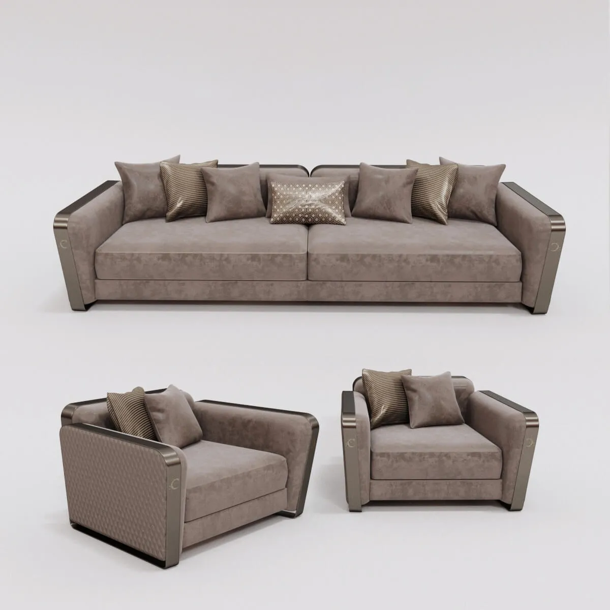 furniture – Arketipo sofa 089 3ds Max