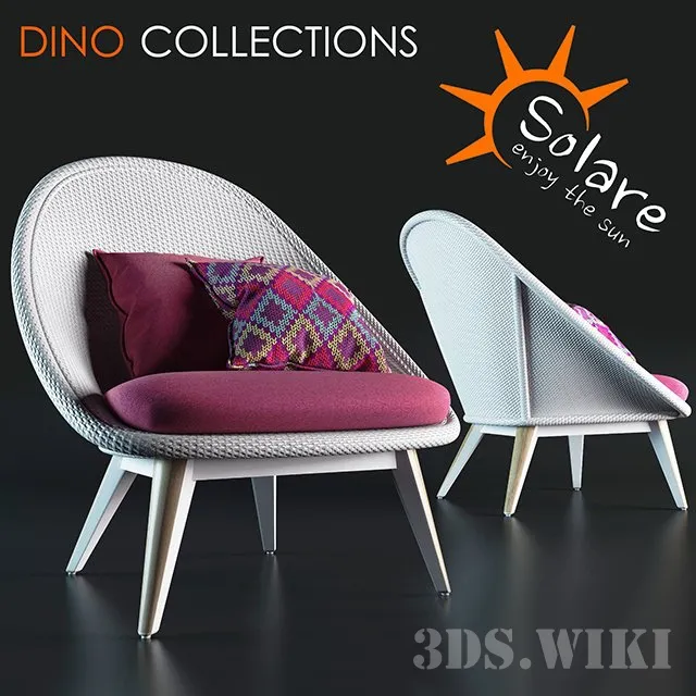 furniture – Armchair 3ds Max