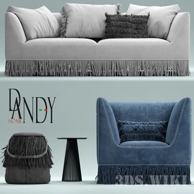 furniture – Armchair and Sofa Gamma Marilyn armchair 3ds Max