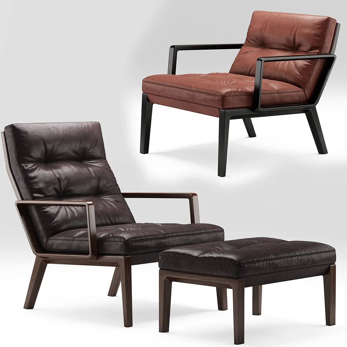 furniture – Armchair Andoo Lounge Walter Knoll 3ds Max