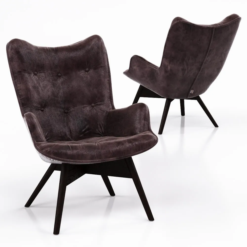 furniture – Armchair Angels Wings 3ds Max