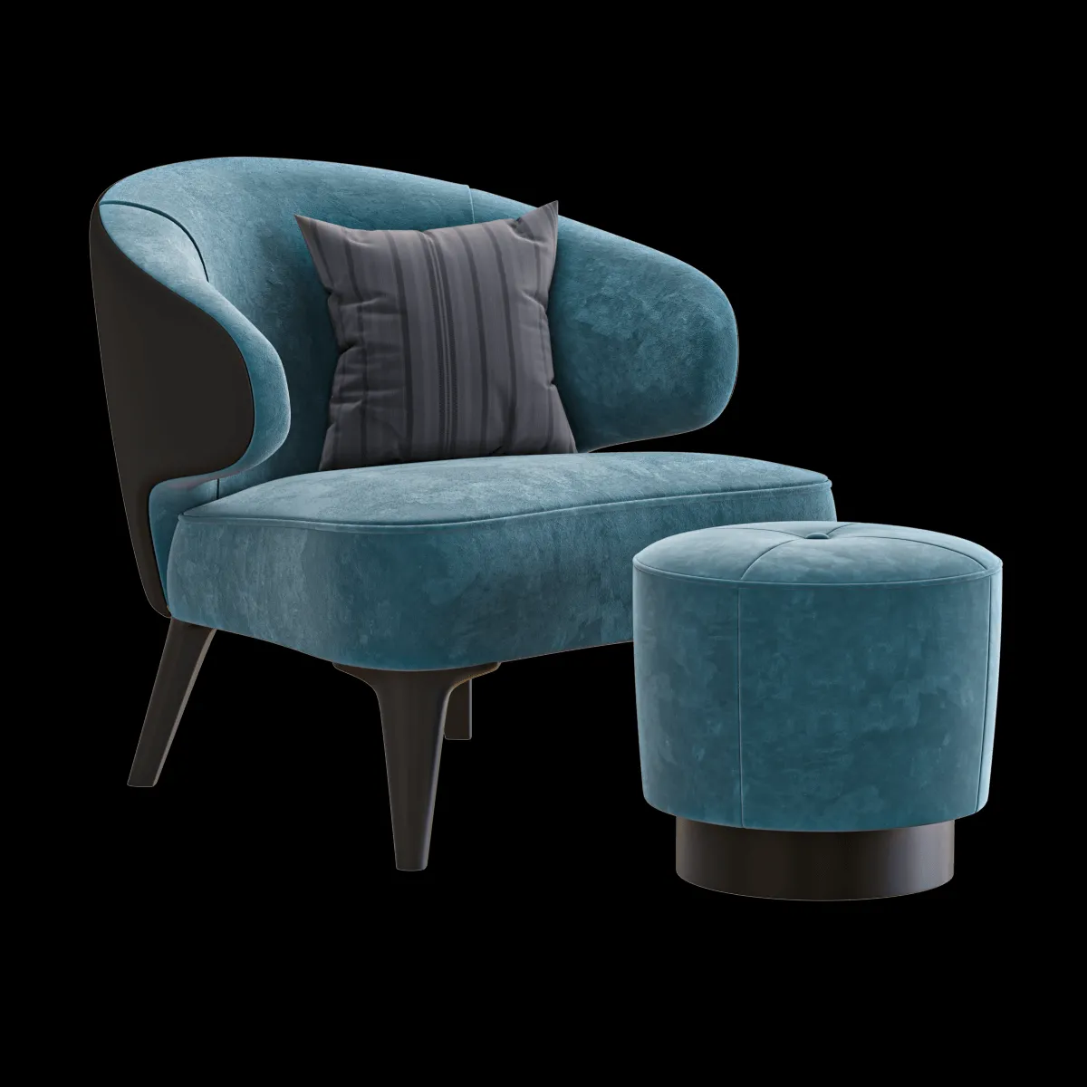 furniture – Armchair Aston 3ds Max