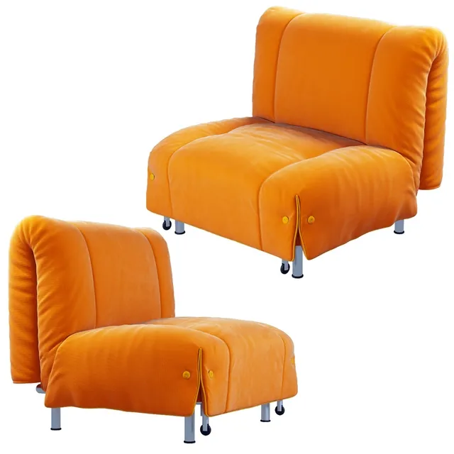 furniture – Armchair Aurora Bonaldo 3ds Max