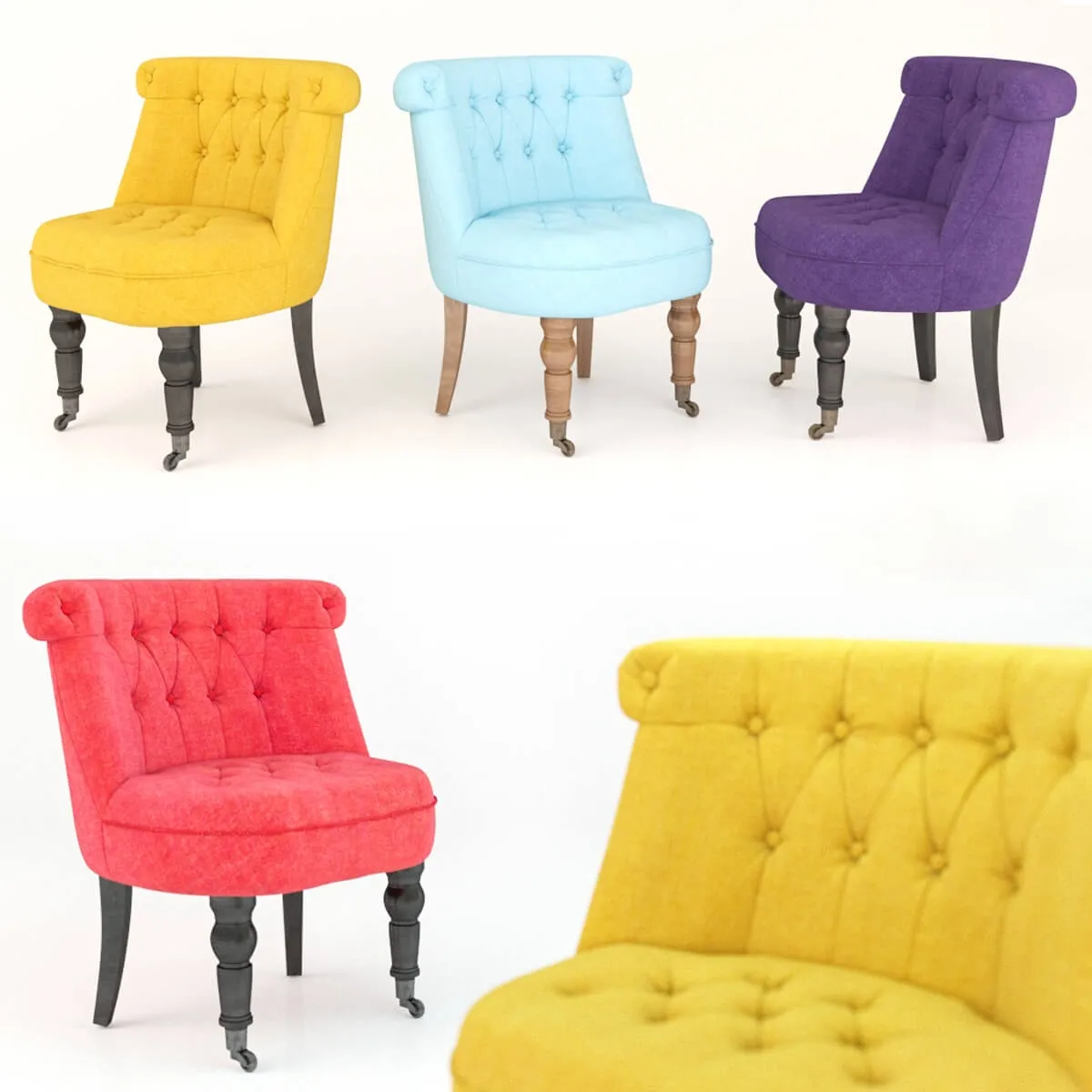 furniture – Armchair Aviana 3ds Max